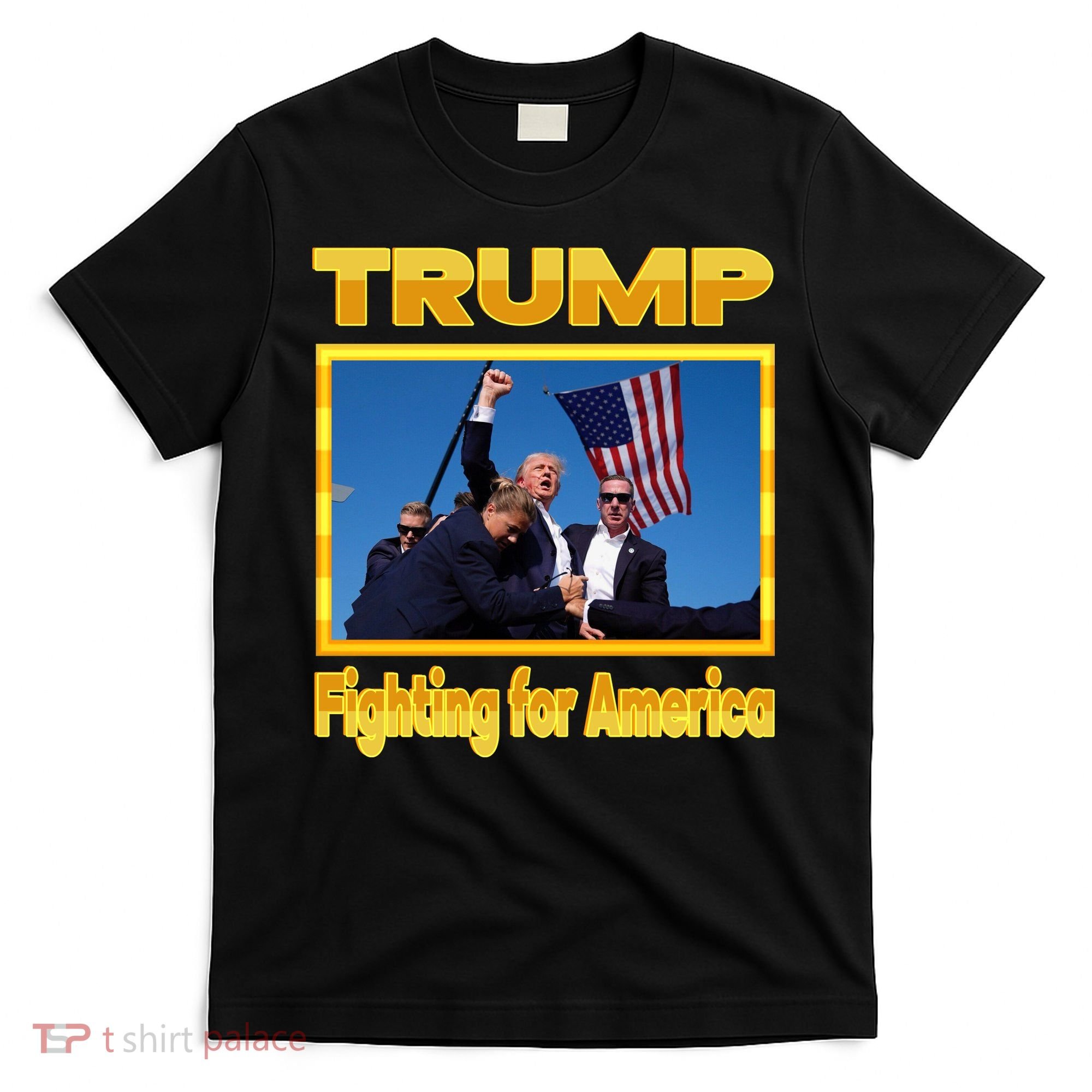 Donald Trump Fighting For America T-Shirt
