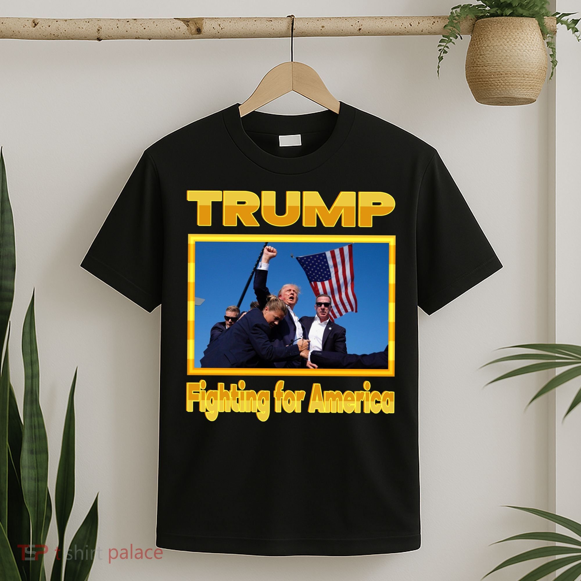 Donald Trump Fighting For America T-Shirt