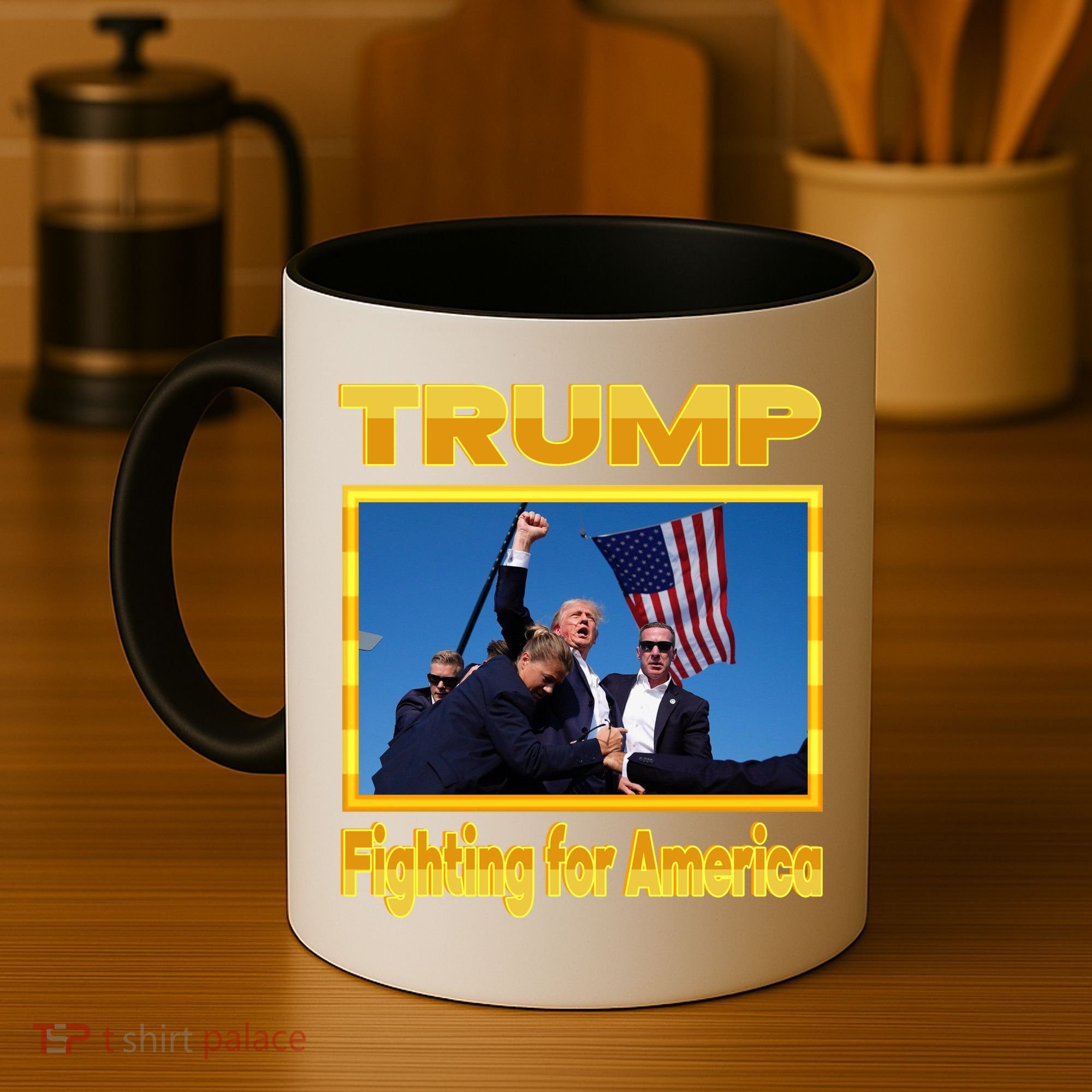 Donald Trump Fighting For America Coffee Mug