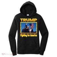 Donald Trump Fighting For America Women's Hoodie thumb 0