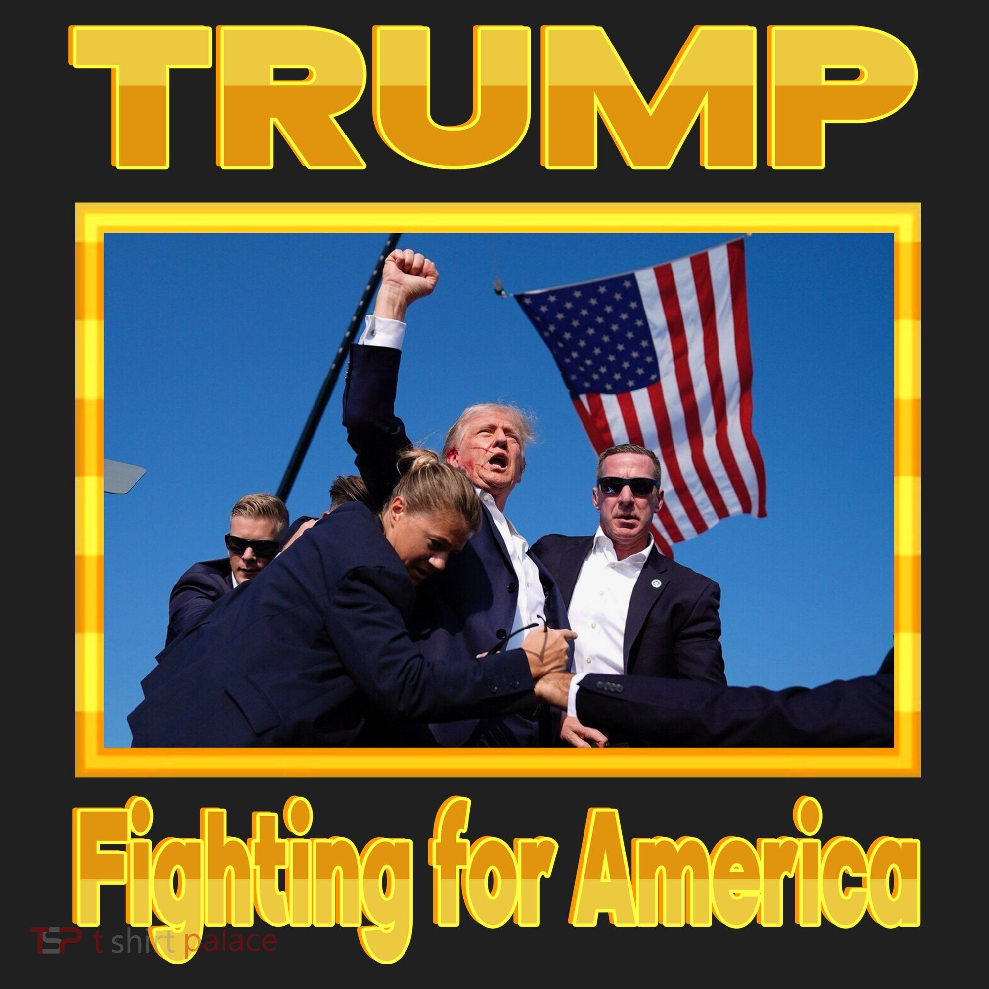 Donald Trump Fighting For America Hat