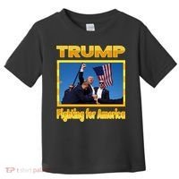 Donald Trump Fighting For America Toddler T-Shirt thumb 0