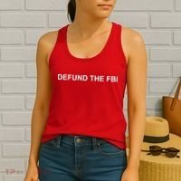 Defund The FBI Women's Tank Top thumb 2
