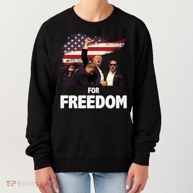 Donald Trump For Freedom Women's Sweatshirt