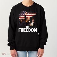 Donald Trump For Freedom Women's Sweatshirt thumb 0