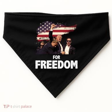 Donald Trump For Freedom USA-Made Doggie Bandana