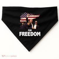 Donald Trump For Freedom USA-Made Doggie Bandana thumb 0