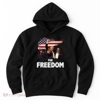 Donald Trump For Freedom Hoodie thumb 0