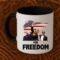 Donald Trump For Freedom Coffee Mug thumb 2