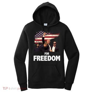 Donald Trump For Freedom Women's Hoodie
