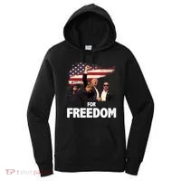 Donald Trump For Freedom Women's Hoodie thumb 0