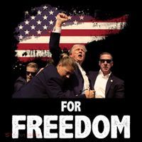 Donald Trump For Freedom Women's Hoodie thumb 2