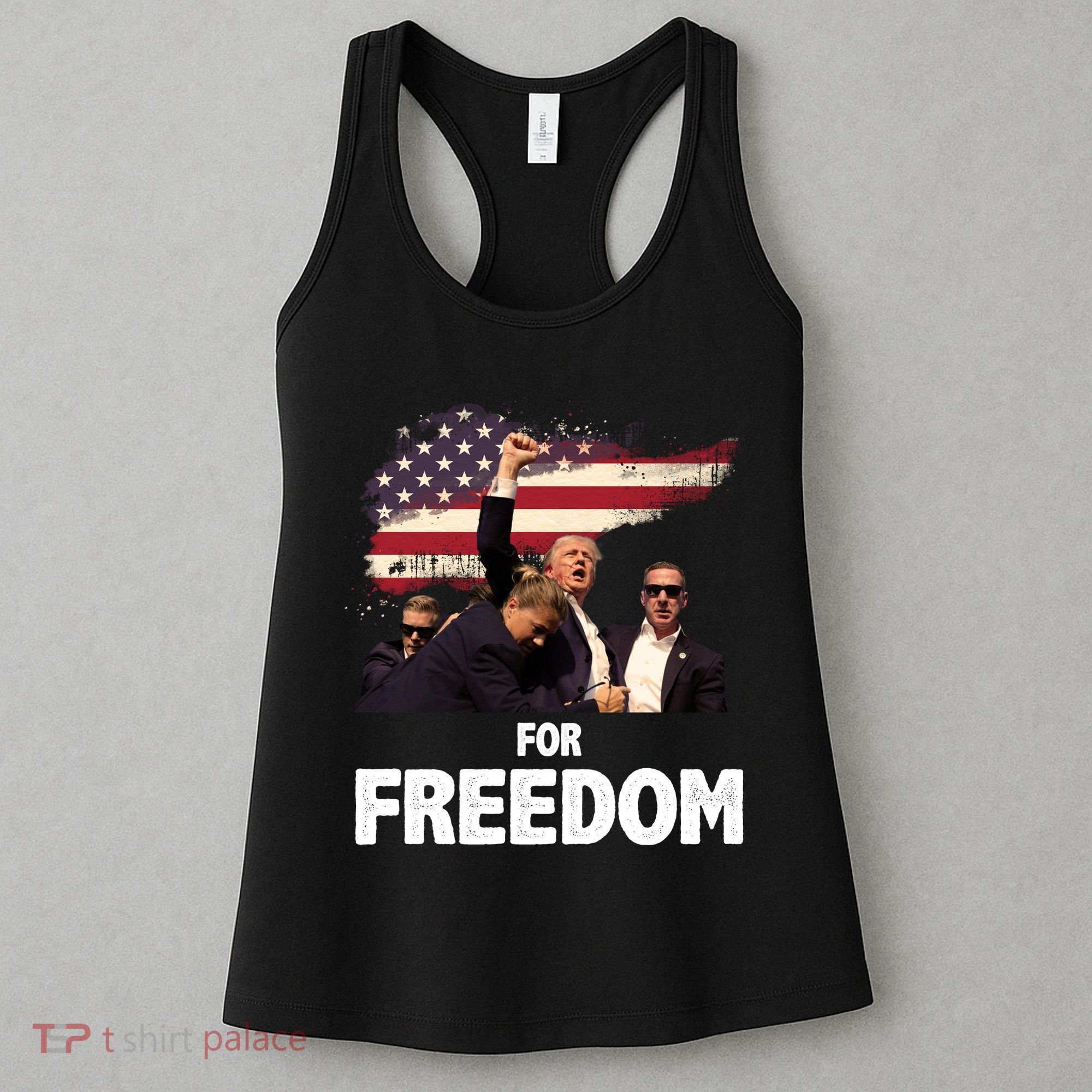 Donald Trump For Freedom Women's Tank Top