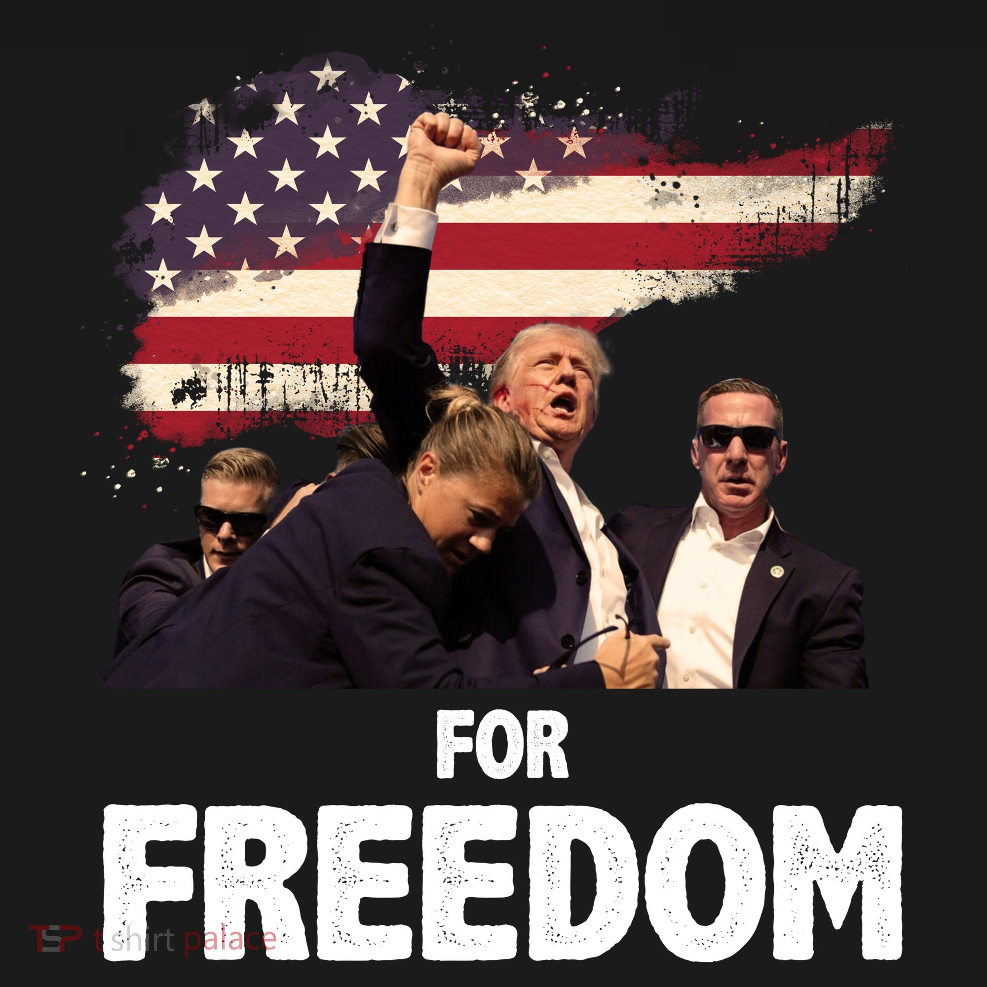 Donald Trump For Freedom Toddler Hoodie