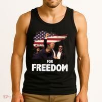 Donald Trump For Freedom Tank Top thumb 3