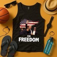Donald Trump For Freedom Tank Top thumb 4