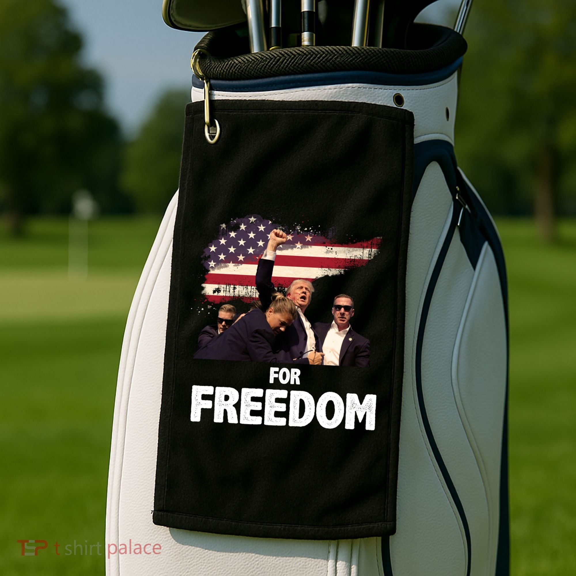 Donald Trump For Freedom Golf Towel