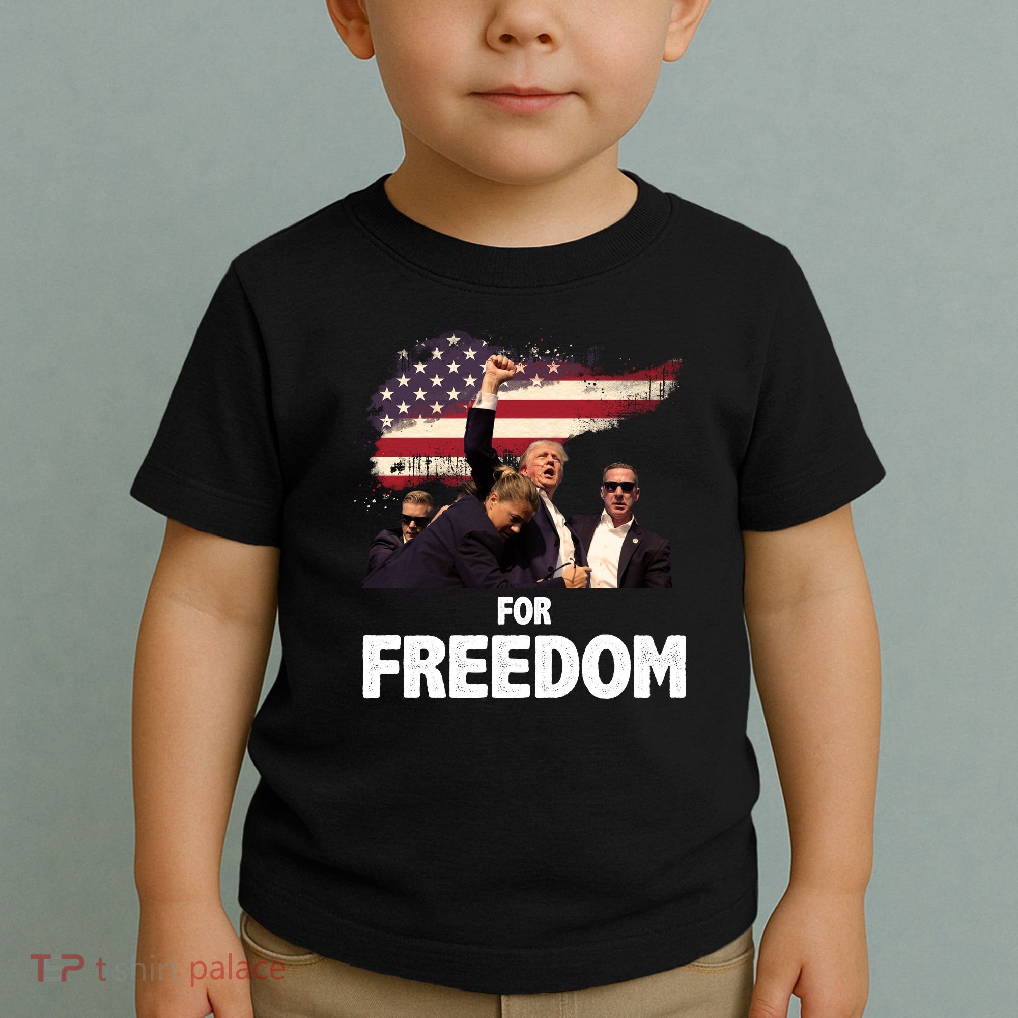 Donald Trump For Freedom Toddler T-Shirt