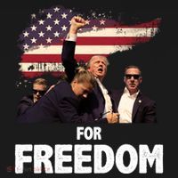 Donald Trump For Freedom Women's Long Sleeve Shirt thumb 2