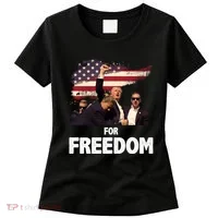 Donald Trump For Freedom Women's T-Shirt thumb 0