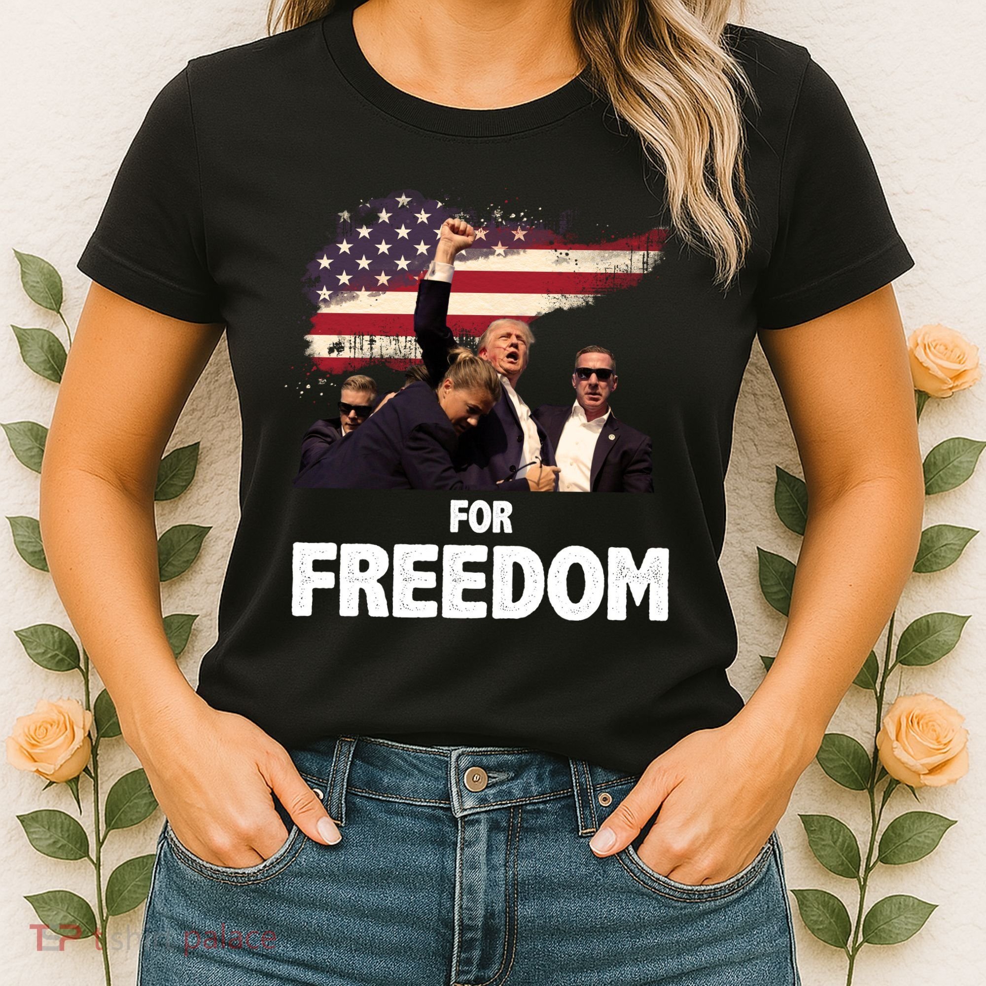 Donald Trump For Freedom Women's T-Shirt