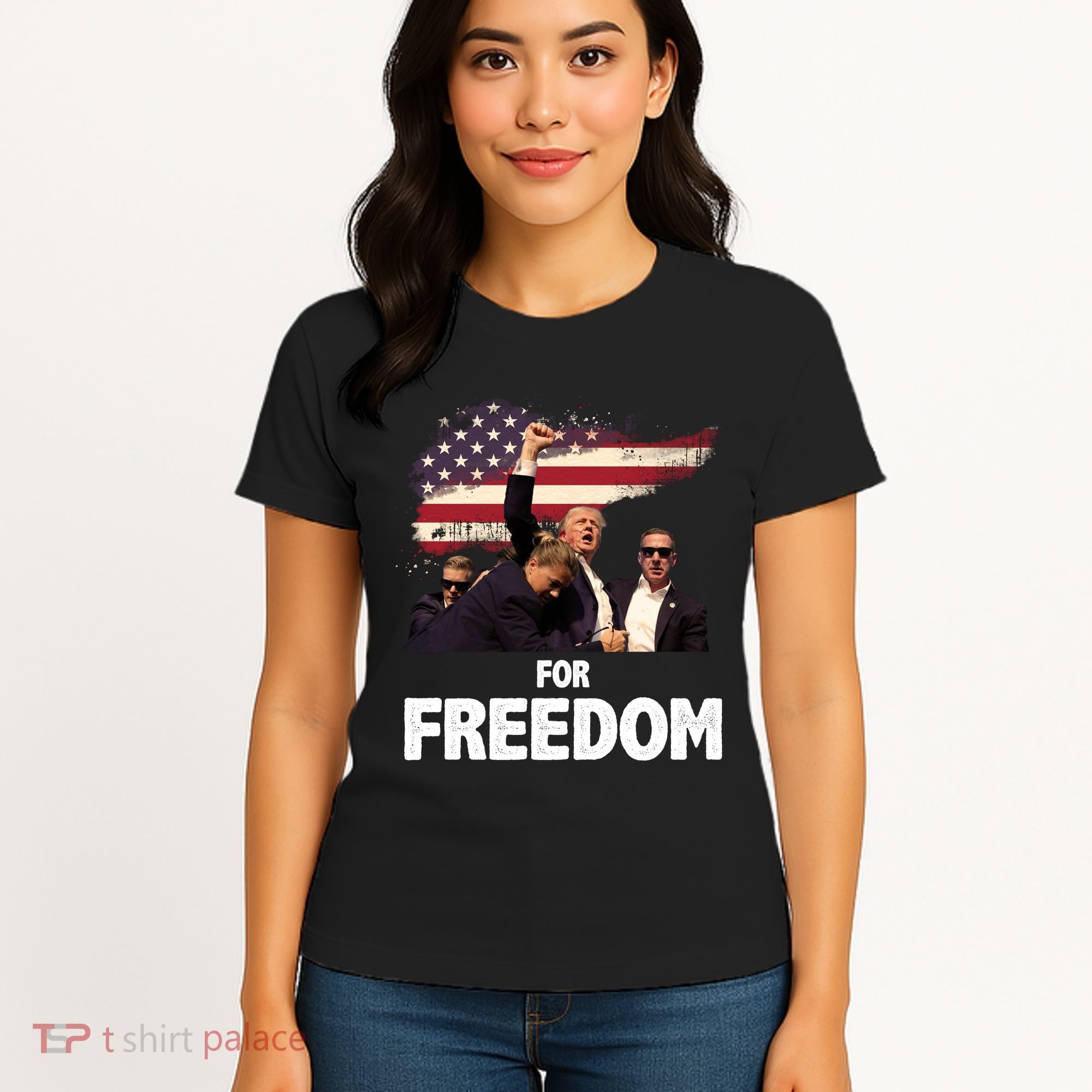Donald Trump For Freedom Women's T-Shirt
