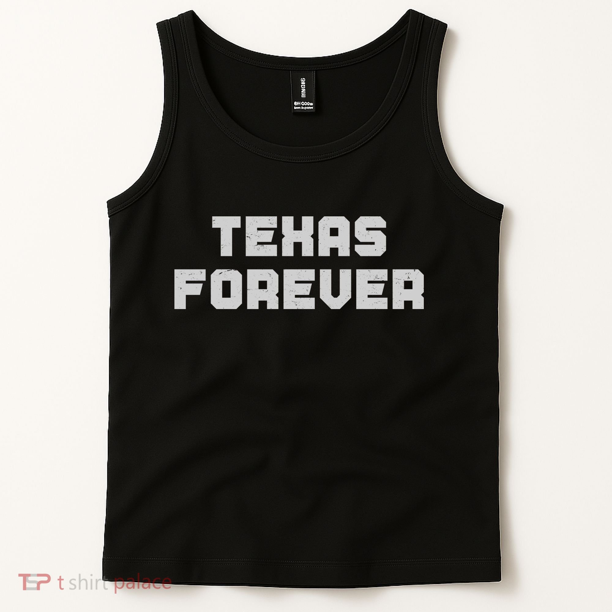 Distressed Texas Forever Tank Top