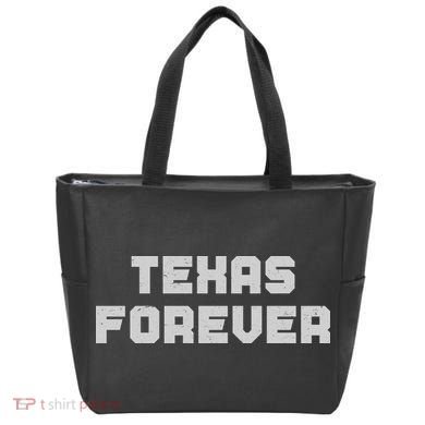 Distressed Texas Forever Tote Bag