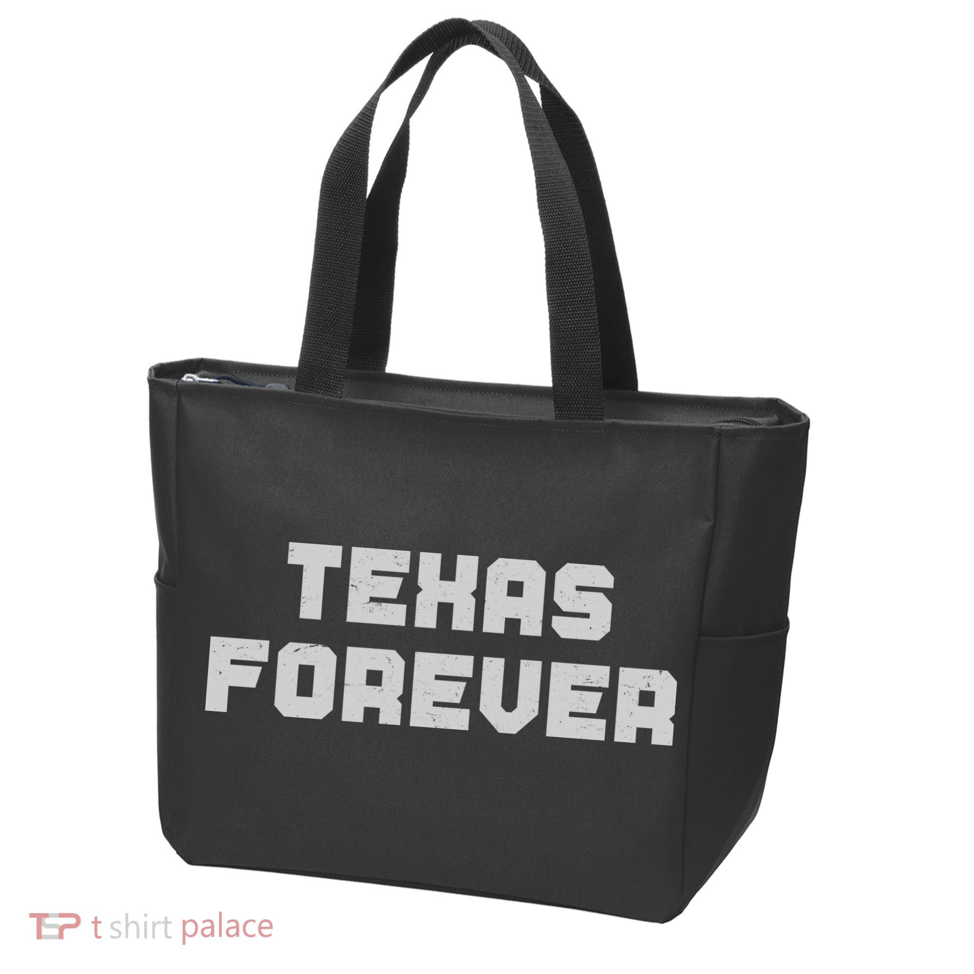 Distressed Texas Forever Tote Bag