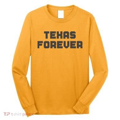 Distressed Texas Forever Long Sleeve Shirt
