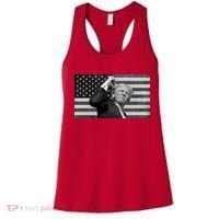 Donald Trump Fight Freedom Usa Flag Women's Tank Top thumb 0