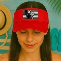 Donald Trump Fight Freedom Usa Flag Visor thumb 2