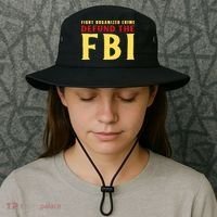 Defund The FBI Conservative Bucket Hat thumb 3