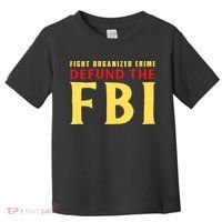 Defund The FBI Conservative Toddler T-Shirt thumb 0