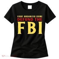 Defund The FBI Conservative Women's T-Shirt thumb 0