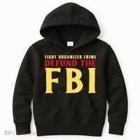 Defund The FBI Conservative Kids Hoodie thumb 0