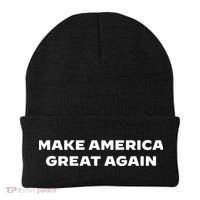 Donald Trump For President Make America Great Again Beanie thumb 0