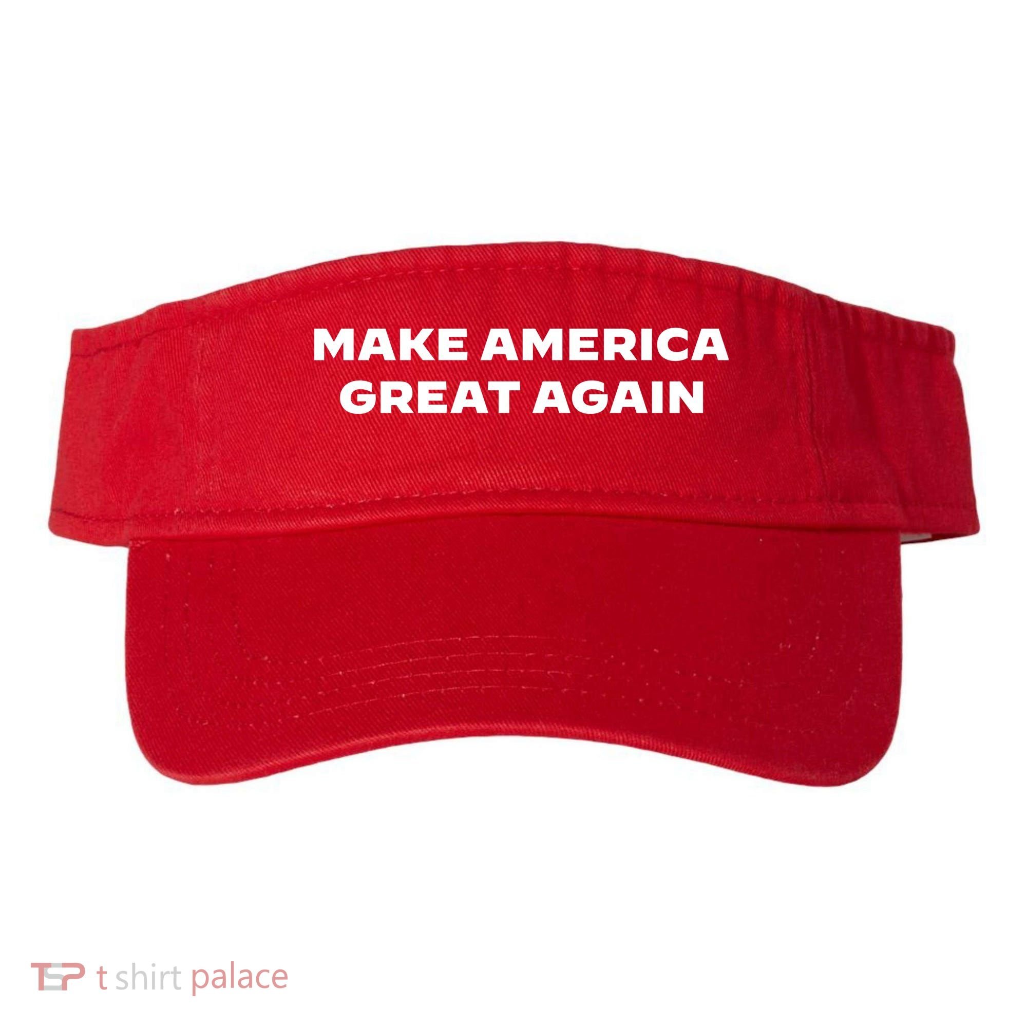 Donald Trump For President Make America Great Again Visor