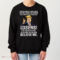 Donald Trump Fathers Day Great Dad Women's Sweatshirt thumb 0