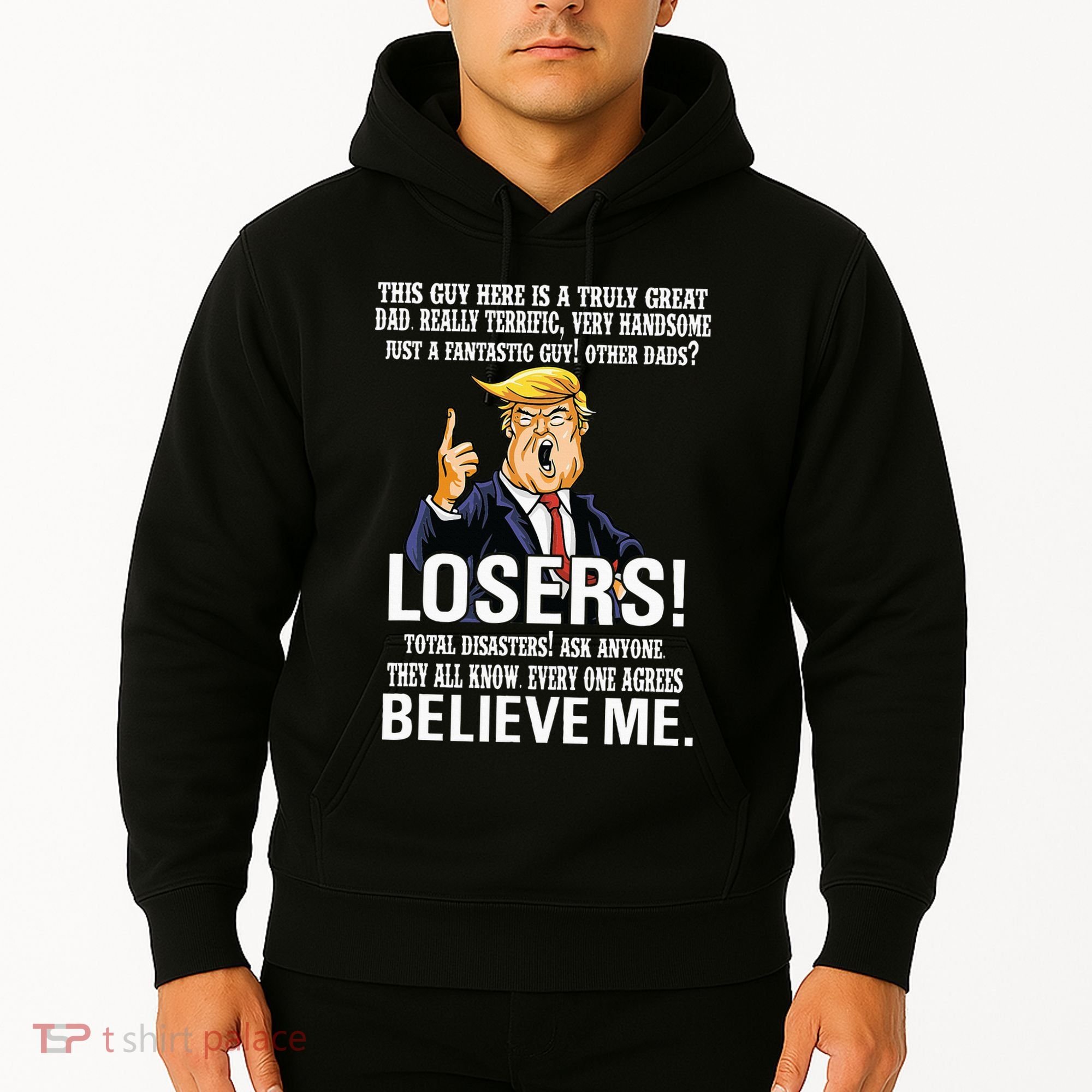Donald Trump Fathers Day Great Dad Hoodie