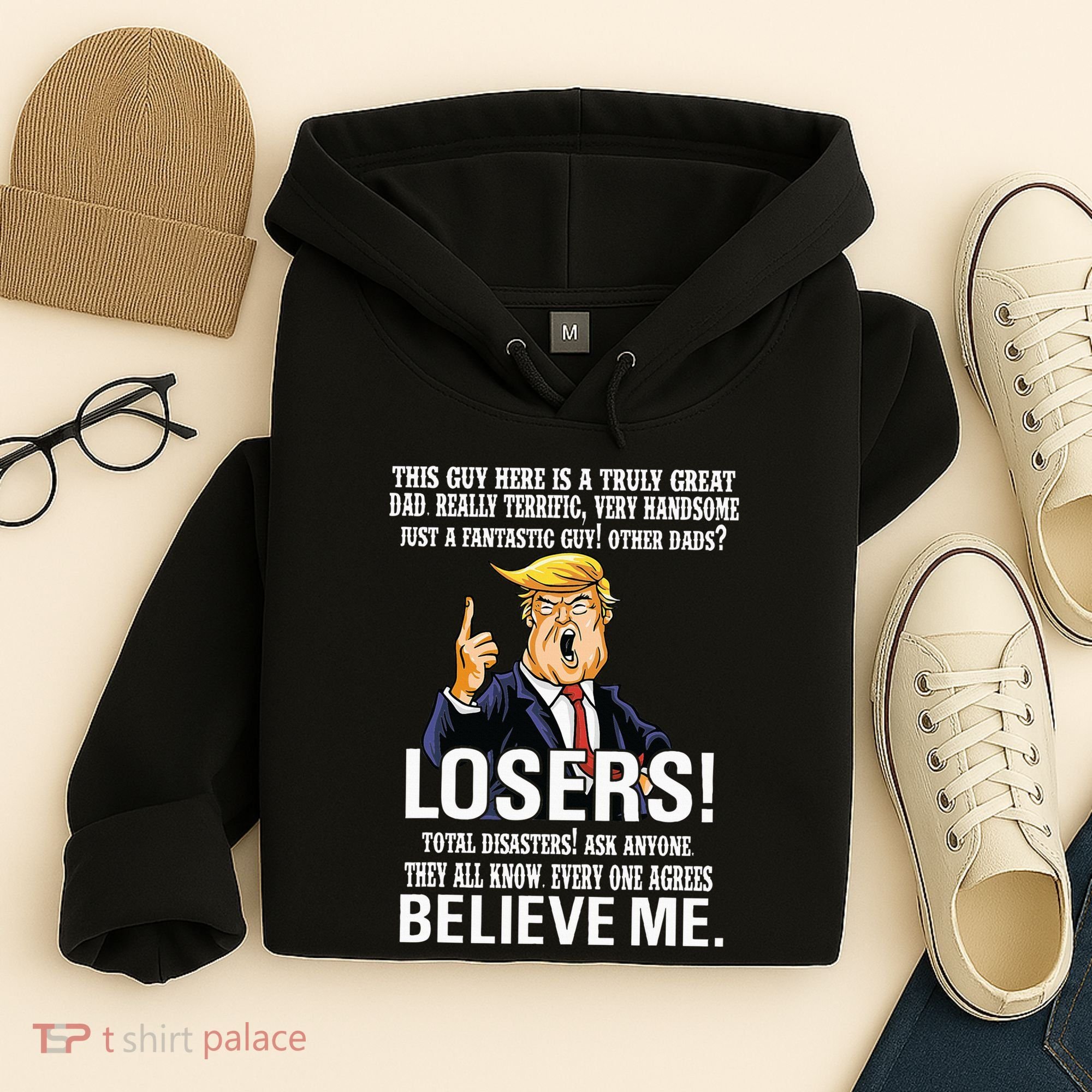 Donald Trump Fathers Day Great Dad Hoodie