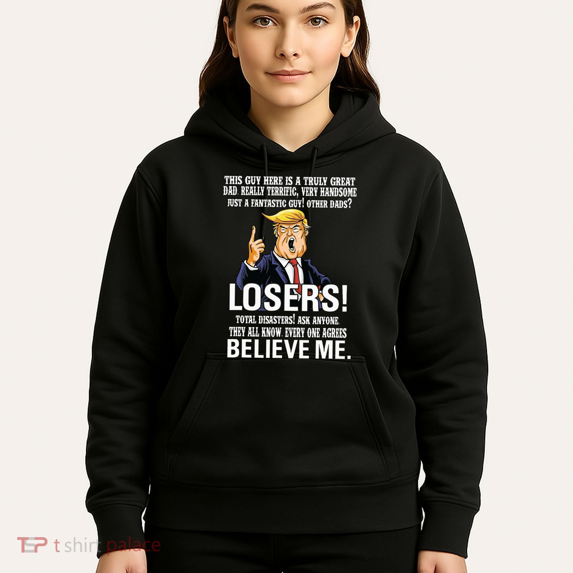 Donald Trump Fathers Day Great Dad Hoodie