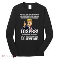 Donald Trump Fathers Day Great Dad Long Sleeve Shirt thumb 0
