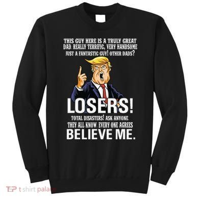 Donald Trump Fathers Day Great Dad Sweatshirt