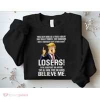 Donald Trump Fathers Day Great Dad Sweatshirt thumb 2