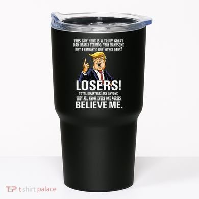 Donald Trump Fathers Day Great Dad Tumbler