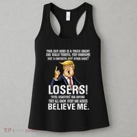 Donald Trump Fathers Day Great Dad Women's Tank Top thumb 3