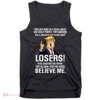 Donald Trump Fathers Day Great Dad Tank Top thumb 0