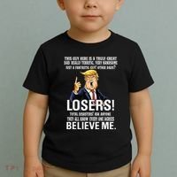 Donald Trump Fathers Day Great Dad Toddler T-Shirt thumb 2