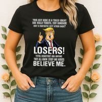 Donald Trump Fathers Day Great Dad Women's T-Shirt thumb 2